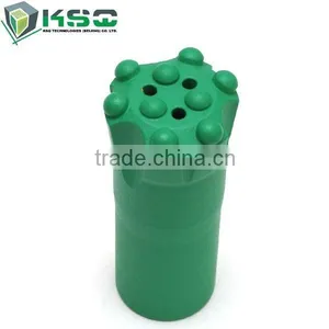 R25 R32 R38 T38 T45 T51 Thread Button Bit Drop Center Flat Face Tungsten Carbide Button Bits thumbnail-1
