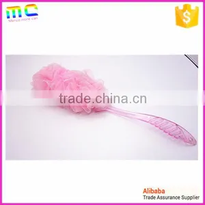 Big Size Plastic Long Hand PE Mesh Sponge Back Bath Body Brush thumbnail-6
