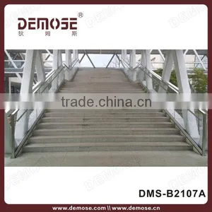 Indoor Acrylic Balcony Frameless Glass Balustrade thumbnail-1