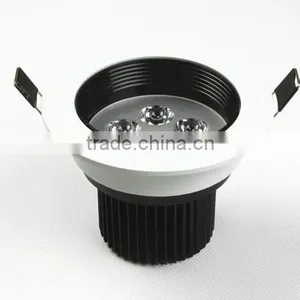 2014 Led Downlight 3W 5w 7w 9w 1-21w Dimmable Eyeshield CE,RoHS Qualified for House Lighting thumbnail-1