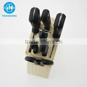 Low Price Wooden Knife Block Knife Sets thumbnail-2
