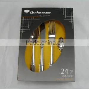 Stainless Steel 24 Pcs Cutlery Set thumbnail-2