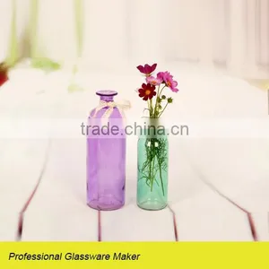 Hot Sale Set of 2 Different Size Glass Vase thumbnail-1