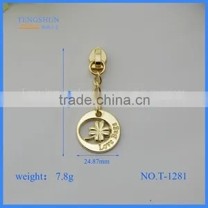Zinc Alloy Decorative Accessories for Purse the Metle Zipper Puller for Handbag Wholesale thumbnail-1
