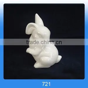 Easter Gift Ceramic Rabbit Napkin Ring for Tableware thumbnail-6