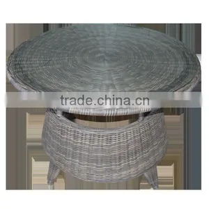 2016 Outdoor Furniture Round Wicker Weaving Dining Set thumbnail-2
