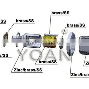 Key Lock Cash Drawer Cabinet Locks thumbnail-2