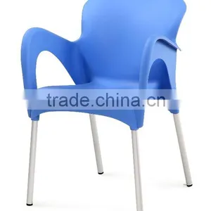 Fashionable PP Stackable Outdoor Living Room Plastic Chair thumbnail-2