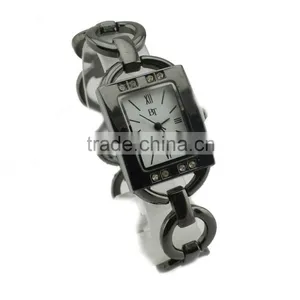 Ms. Bracelet Exquisite Green Silicone Wrist Watch thumbnail-1