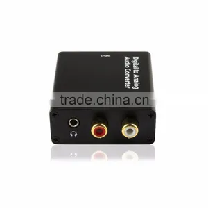 Save 20% Hot Selling Toslink/SPDIF Digital Audio Signal to Analog R/L or 3.5mm Audio Converter for Home Theater Sound System thumbnail-1