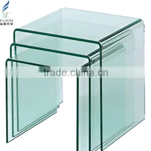 Grey Curved/ Bend Toughened Glass For Building Window Supplier thumbnail-1