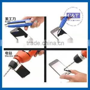 C&T Hot Sale NEW 9H 0.2mm Color Tempered Glass Screen Protector for Iphone 5 thumbnail-4
