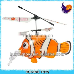New Kids Toys for 2014 rc Flying Fish With Bubbles rc Helicopter HY-868 thumbnail-1