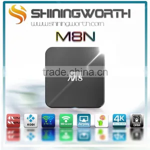 KODI 14.2 M8N Quad Core Andriod 4.4 Amlogic S802 2.0Ghz 1GB 8GB Support Bluetooth Miracast Dlna thumbnail-1