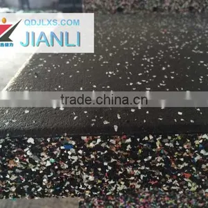 Heavy Duty Rubber Gym Crossfit Mat Comercial Flooring 50mm thumbnail-3