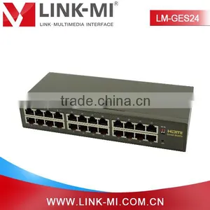 LM-GES24 Work With LM-EX22 HDMI Smart Matrix,24-Port 8K MAC Address Ethernet Switch thumbnail-1
