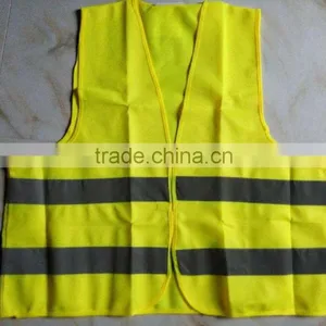 High Quality Yellow Orange Safety Vest Reflective EN20471 thumbnail-1