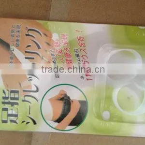 Fashion Silicone Foot Toe Ring Lose Weight Products thumbnail-1