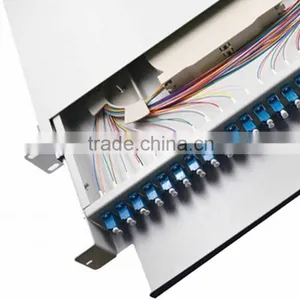 Siecor Fiber Optic Patch Panel, 48 Port Fiber Optic Patch Panel, Fiber Optic Box thumbnail-4
