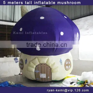 5m High Giant Large Inflatable Mushroom Replica Mushroom Inflatable thumbnail-1