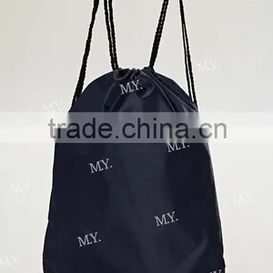 Promotional Durable Custom Polyester Drawstring Bag thumbnail-2