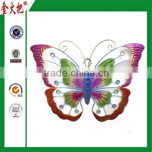 China Wholesale High Quality Qutdoor Fence Decoration Butterfly Decoration Outdoor Metal thumbnail-1