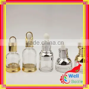 Glass Lotion Bottle Inclined Shoulder Glass Unique Lotion Bottles GSB-008R thumbnail-4