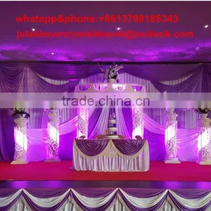 Portable Outdoor Event Stage Crystal New Wedding Stage Decoration thumbnail-1