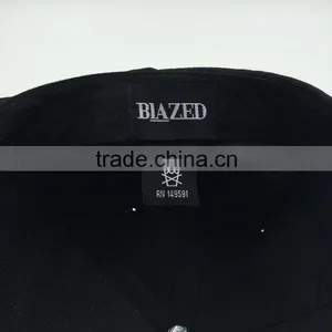 Custom Blank Flat Brim Caps Snapback/blank thumbnail-4