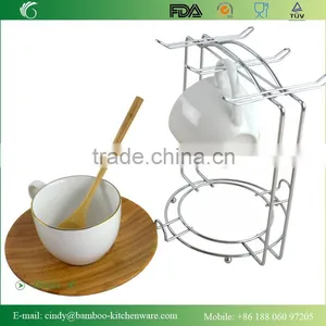 Stainless Steel, Ceramics Bamboo Material Coffee & Tea Set; Coffee Cup Set thumbnail-1