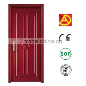 Latest Design PVC Wooden Door thumbnail-1