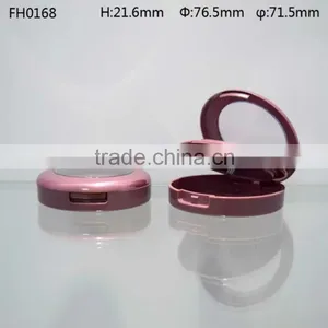 Hot Selling Custom Round Shape Empty Compact Mirror Case for Makeup thumbnail-2