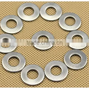 High Quality Stainless Steel Butterfly Washer/saddle Single Tooth Washer thumbnail-1
