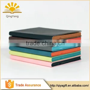pu Leather Gold Foil Stamping Diary 2017 80gsm Notebooks thumbnail-6