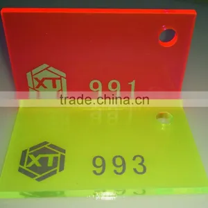 Translucent Red/Green Acrylic Sheet thumbnail-1