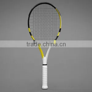 Tennis Racquet 27-inch With 58 to 63lbs String Tension, Made of Graphite thumbnail-2