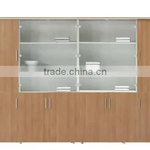 Wooden Office Desk Wooden Bookcase thumbnail-1