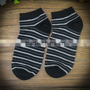 Factory Wholesale Custom Stripe Black/white Color Tight Socks Cotton Cotton thumbnail-1