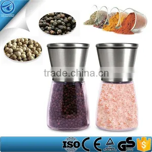 2 Pieces Brushed Stainless Steel And Pepper Grinder Set ,Salt Grinder ,Salt Pepper Grinder thumbnail-1