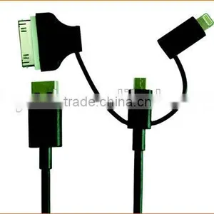 Mfi Certified 2.4A Fast Charge 3 in 1 Combo Charging Usb Cable for Devices thumbnail-3