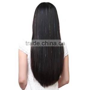 Sparkle Glitter Twinkle Dazzle Tinsel Festival Hair Extensions thumbnail-1
