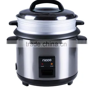 New Stainless Steel Cylinder Electric Rice Cooker in 1.0L/1.5L/1.8L/2.2L/2.8L thumbnail-3