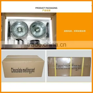 Stainless Steel Electric 2 Pot Commercial Chocolate Tempering Machine for Sale for Sale, Machine for Melting Chocolate thumbnail-3