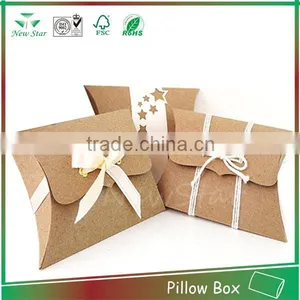 Carft Paper Packaging Pillow Box Supplier thumbnail-1