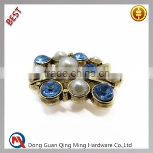 Custom Chinese Diamond Alloy Button For Garment thumbnail-1