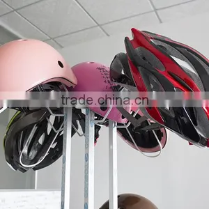 Factory Custom Floor Safety Helmet Display Rack,hat Display Rack for Retail Store thumbnail-2