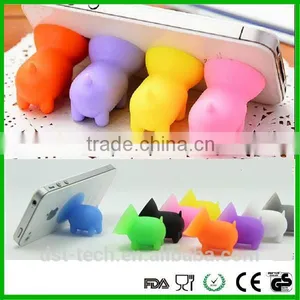 Pig Shape Silicone Sucker Mobile Phone Holder thumbnail-3