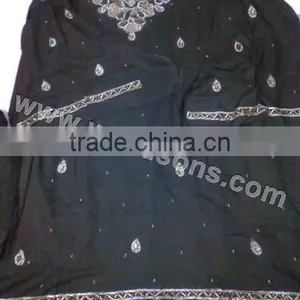 Partywear,, Indian Suits Salwar Kameez, Indian Suits Neck Designs, New Designs Of Salwar Suits,Salwar Kurta thumbnail-1