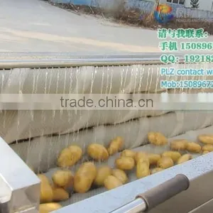 Attrition Type Potato Ginger Peeler Vegetable Fruit Washing Peeling Skin Removing Machine Ginger Peeler thumbnail-6