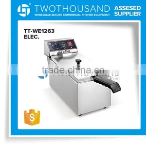 Gas Chip Fryer - 2 Baskets, 11 Liters, 35490 BTU, TT-WE268C thumbnail-3